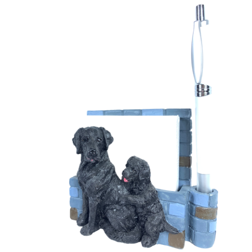 Labrador, black XXX Note Holder