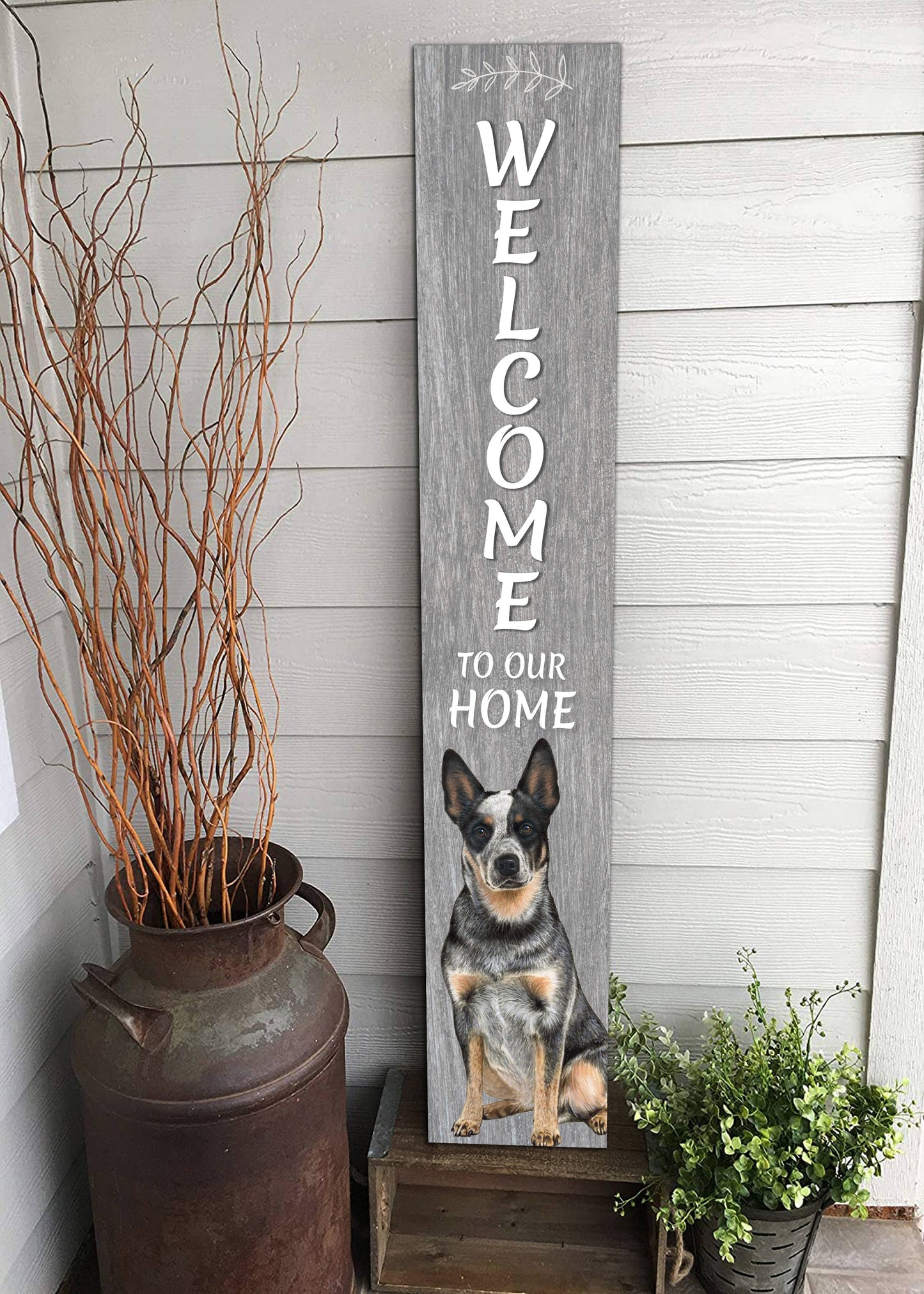Australian Cattle Dog Welcome sign