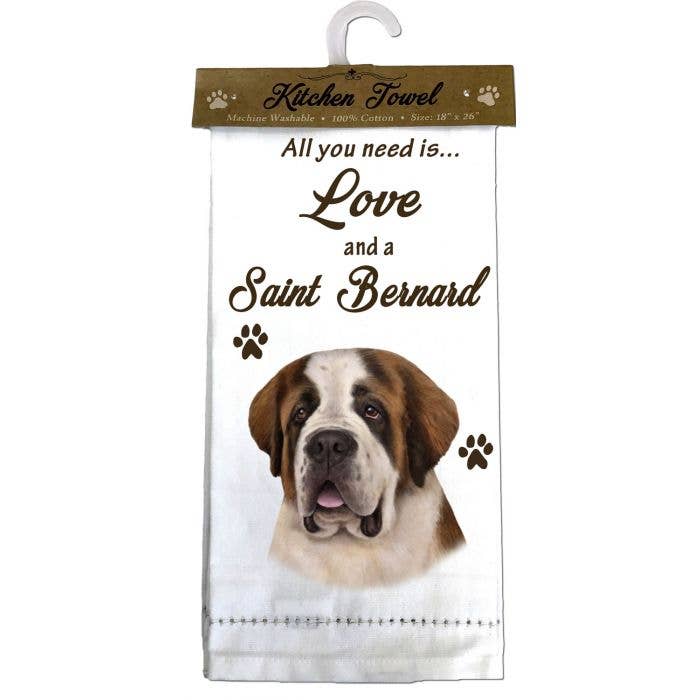 Saint Bernard Kitchen Towel