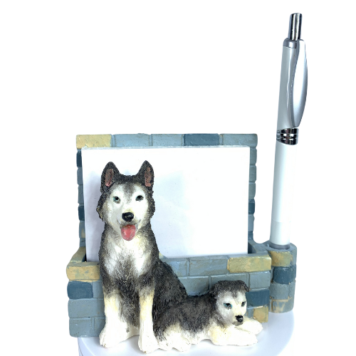Siberian Husky XXX Note Holder