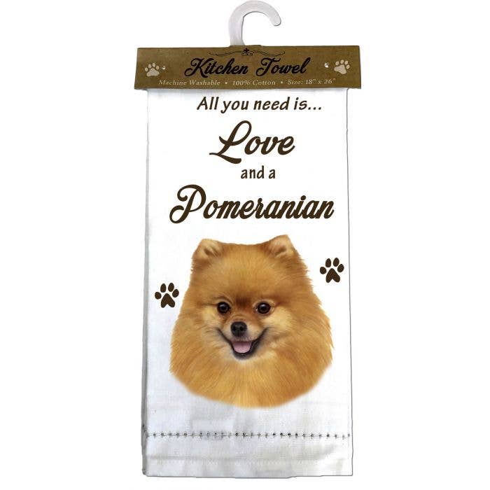 Pomeranian Kitchen Towel