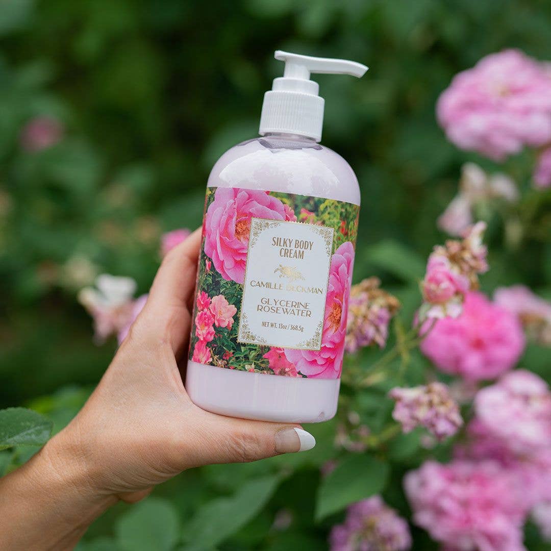 Glycerine Rosewater Hydrating Silky Body Cream 13oz