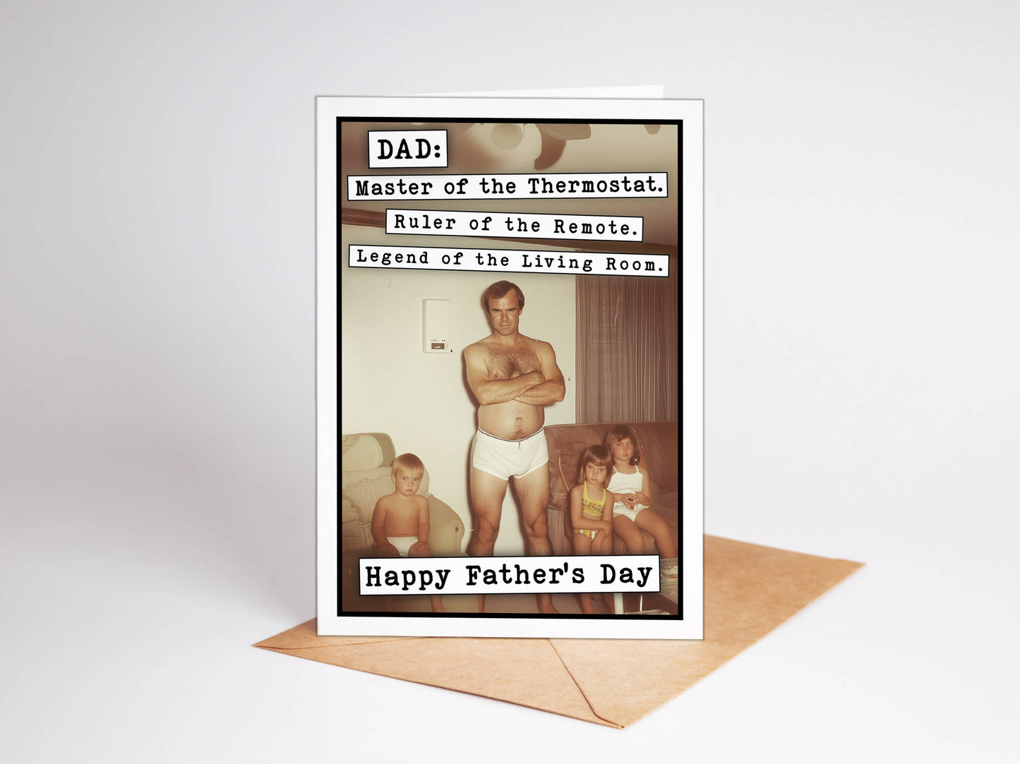 Funny Fathers Day Cards | Free Display Stand | Made in USA