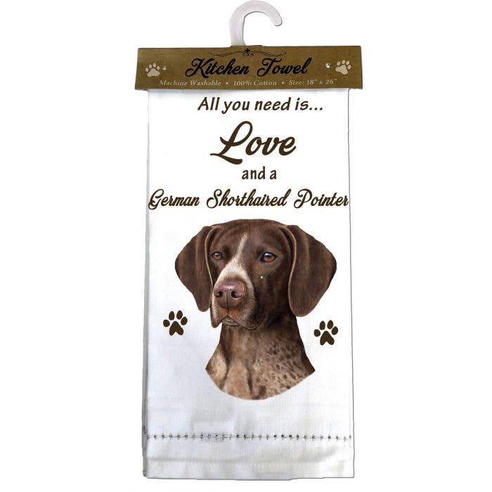 German Shorthaired Pointer Kitchen Towel