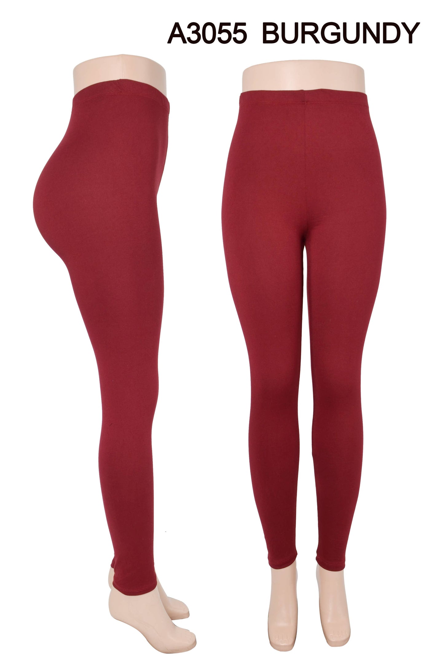A3055 YOGA SPORTS LEGGINGS MILK SILK MIXED SIZES 12PCS/PACK