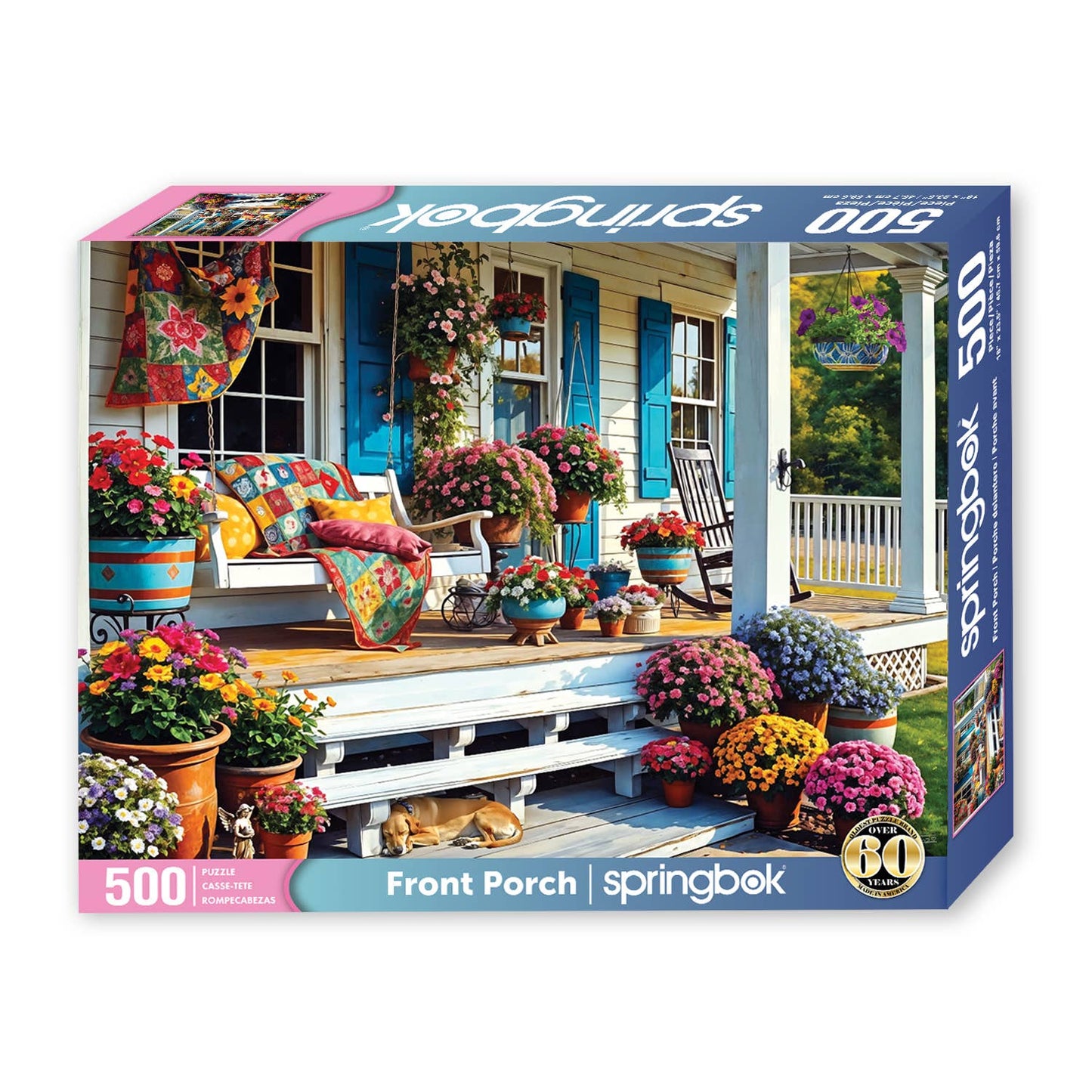 Front Porch 500 Piece Jigsaw Puzzle