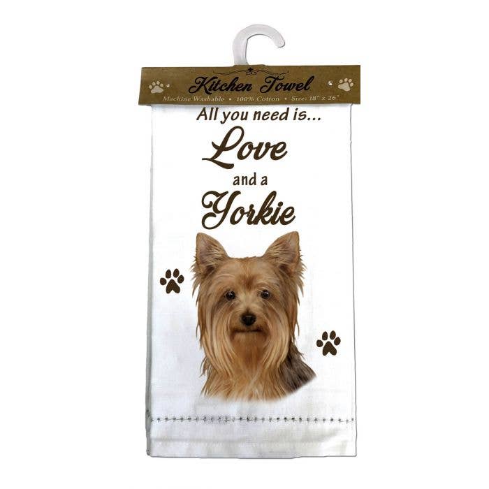 Yorkie Kitchen Towel