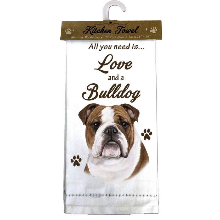 Bulldog Kitchen Towel