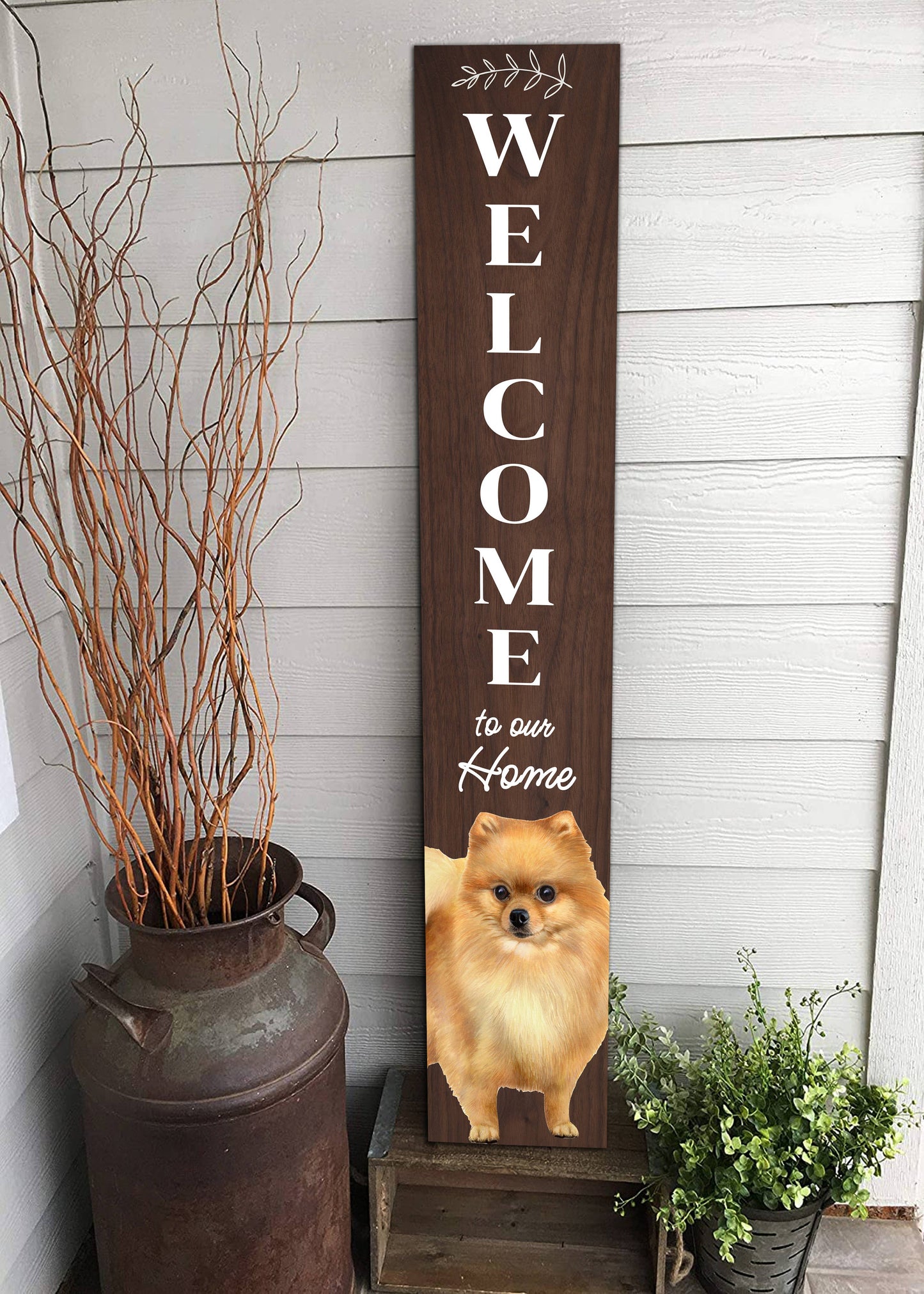 Pomeranian Welcome sign