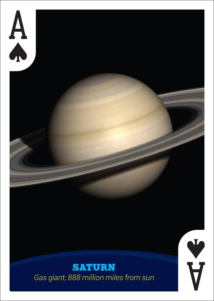 Amazing Sights of the Night Sky Playing Cards