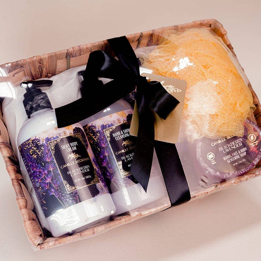 Blackberry Lavender Essentials Gift Basket