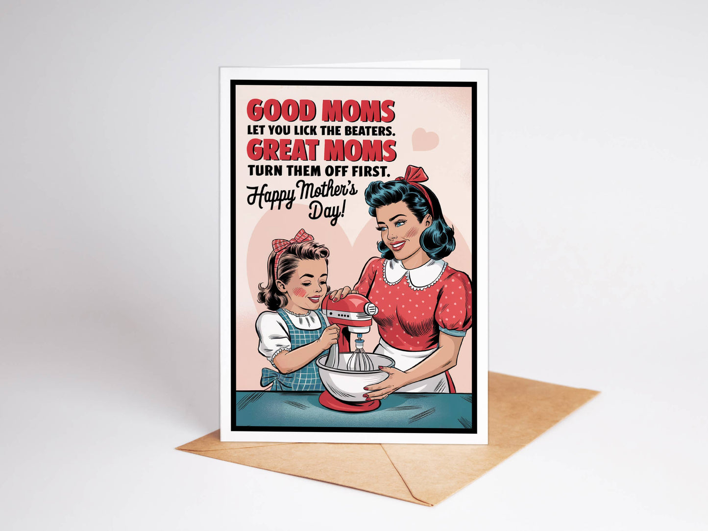 Funny Mothers Day Cards w/Display Easel | Mothers Day Gifts