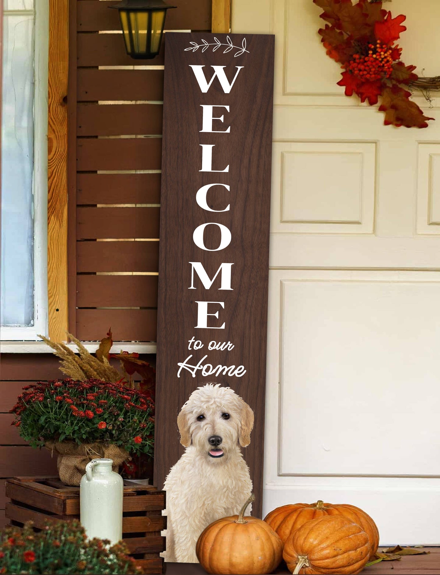 Goldendoodle Welcome sign