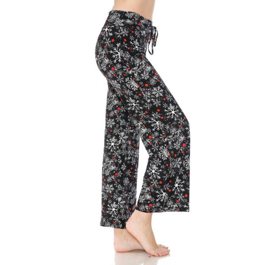 Buttery Soft Print Pajama Pants with Drawstring
