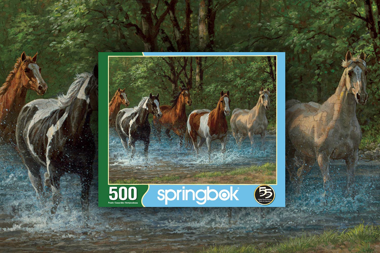 Summer Creek 500 Piece Jigsaw Puzzle