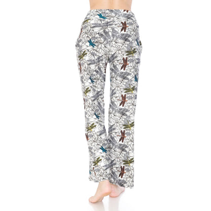 Buttery Soft Print Pajama Pants with Drawstring