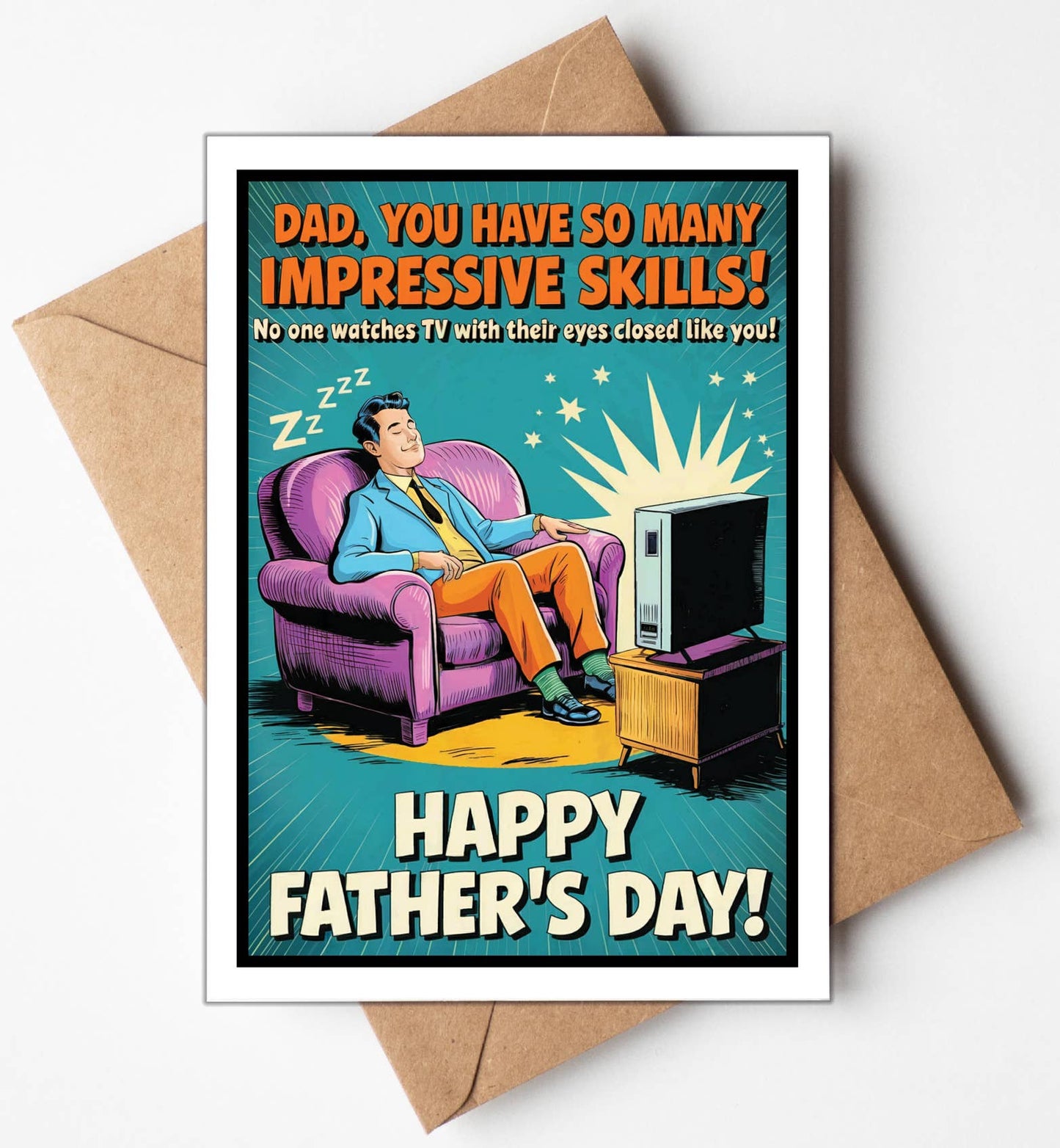 Funny Fathers Day Cards | Fathers Day Gifts | Free Display