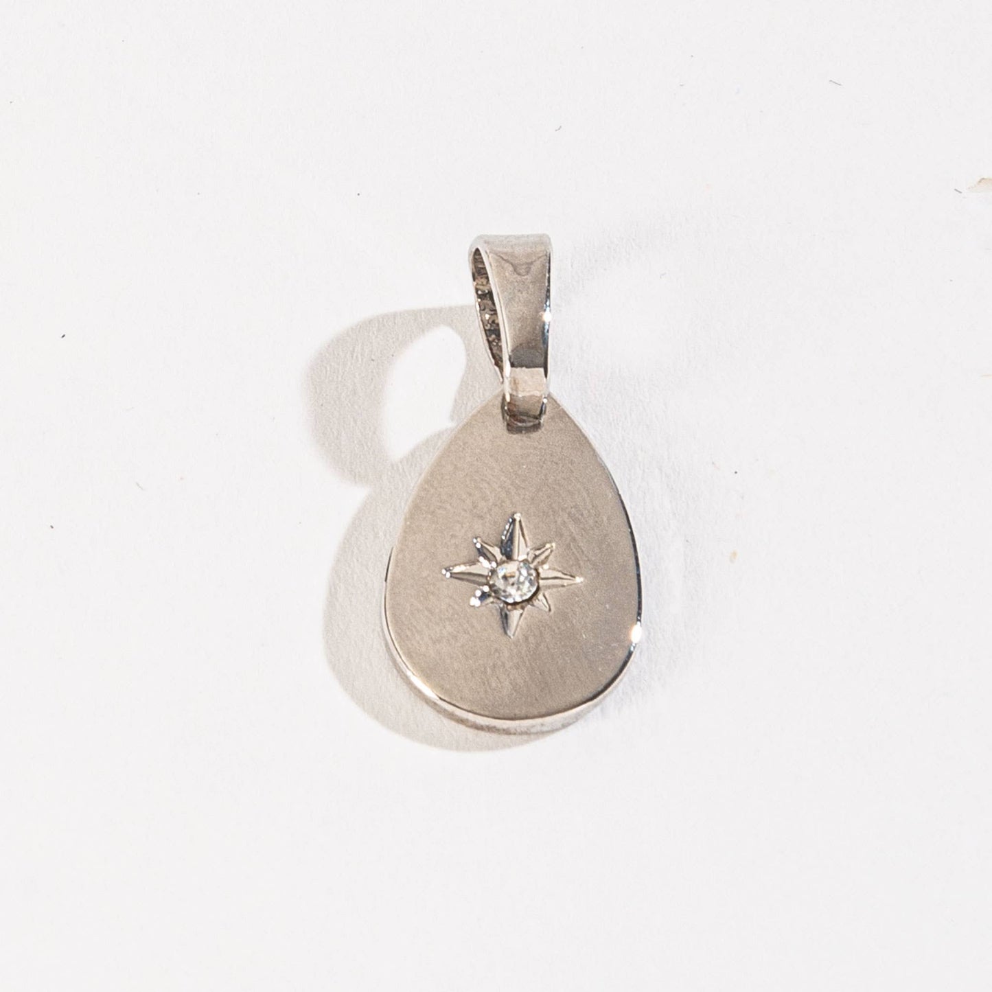Sale - Layer Me Teardrop Star Pendant Charm