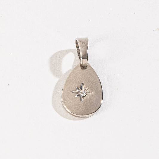 Sale - Layer Me Teardrop Star Pendant Charm