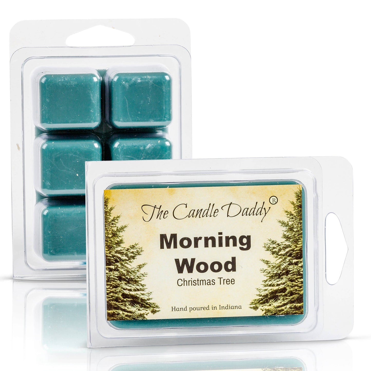 Morning Wood - Funny Christmas Tree Scented - Blue Spruce