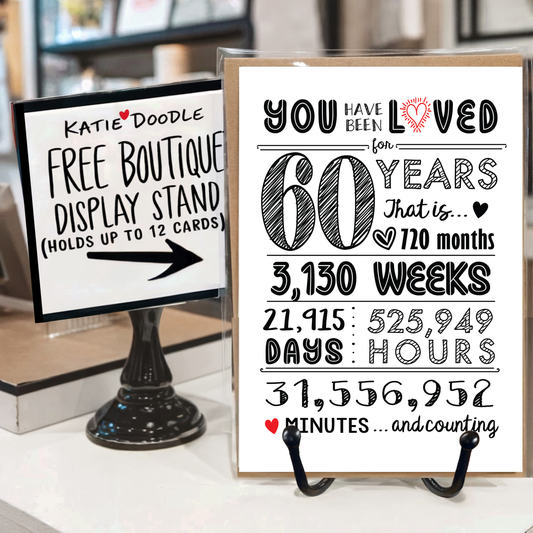 60th Birthday Cards / Anniversary / Gifts - Bulk