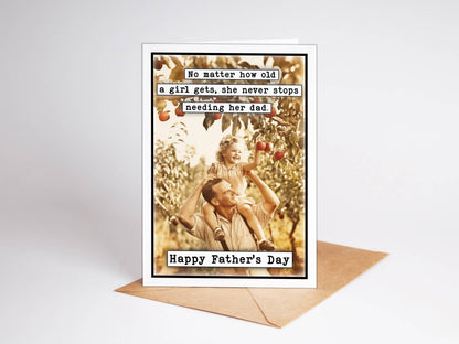 Handmade Fathers Day Card | Free Display | Fathers Day Gifts