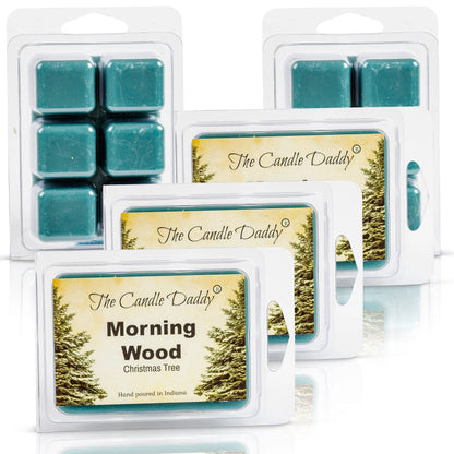 Morning Wood - Funny Christmas Tree Scented - Blue Spruce