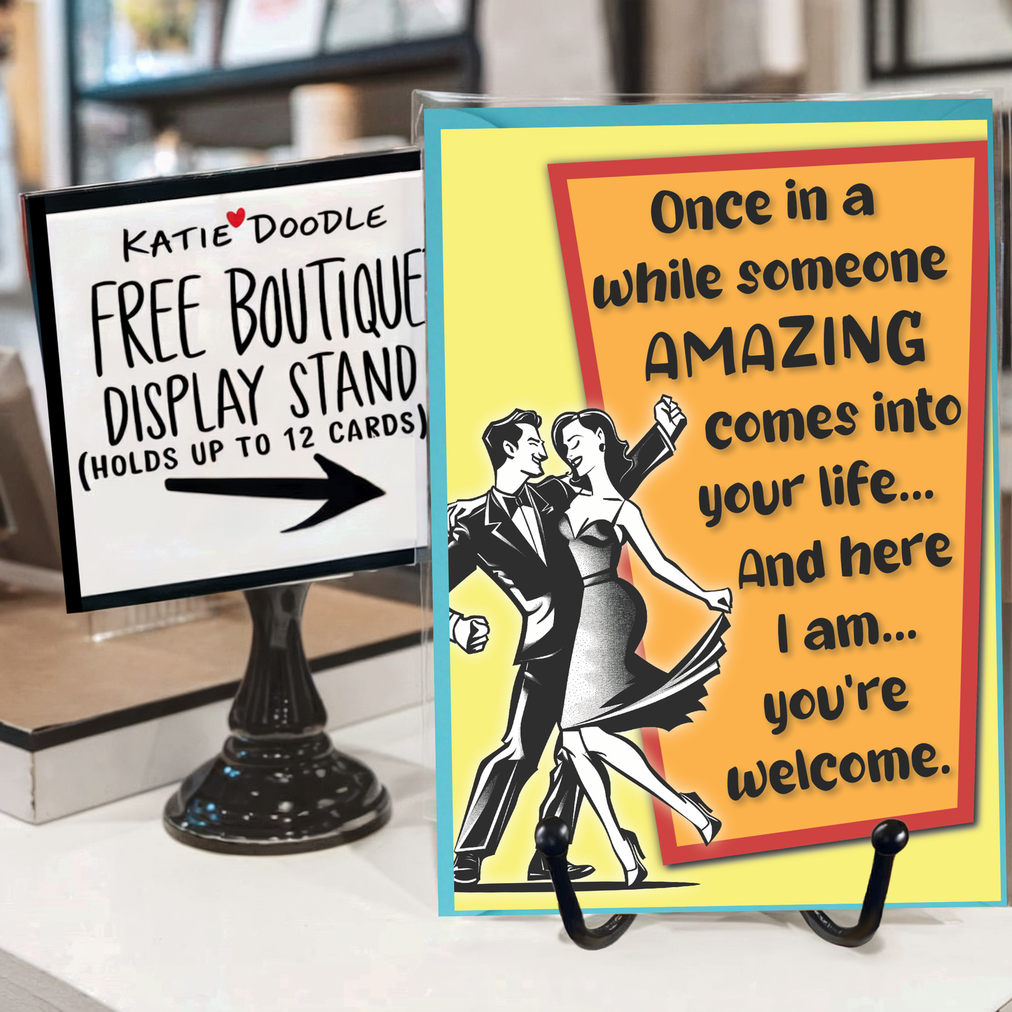 Funny Anniversary Cards / Valentines Day | FREE Card Display