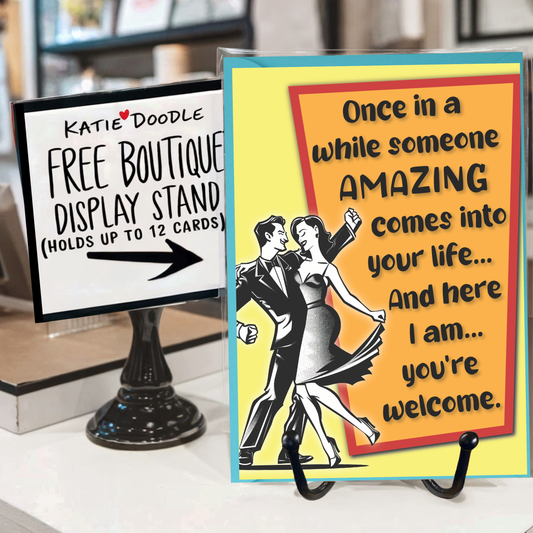Funny Anniversary Cards / Valentines Day | FREE Card Display