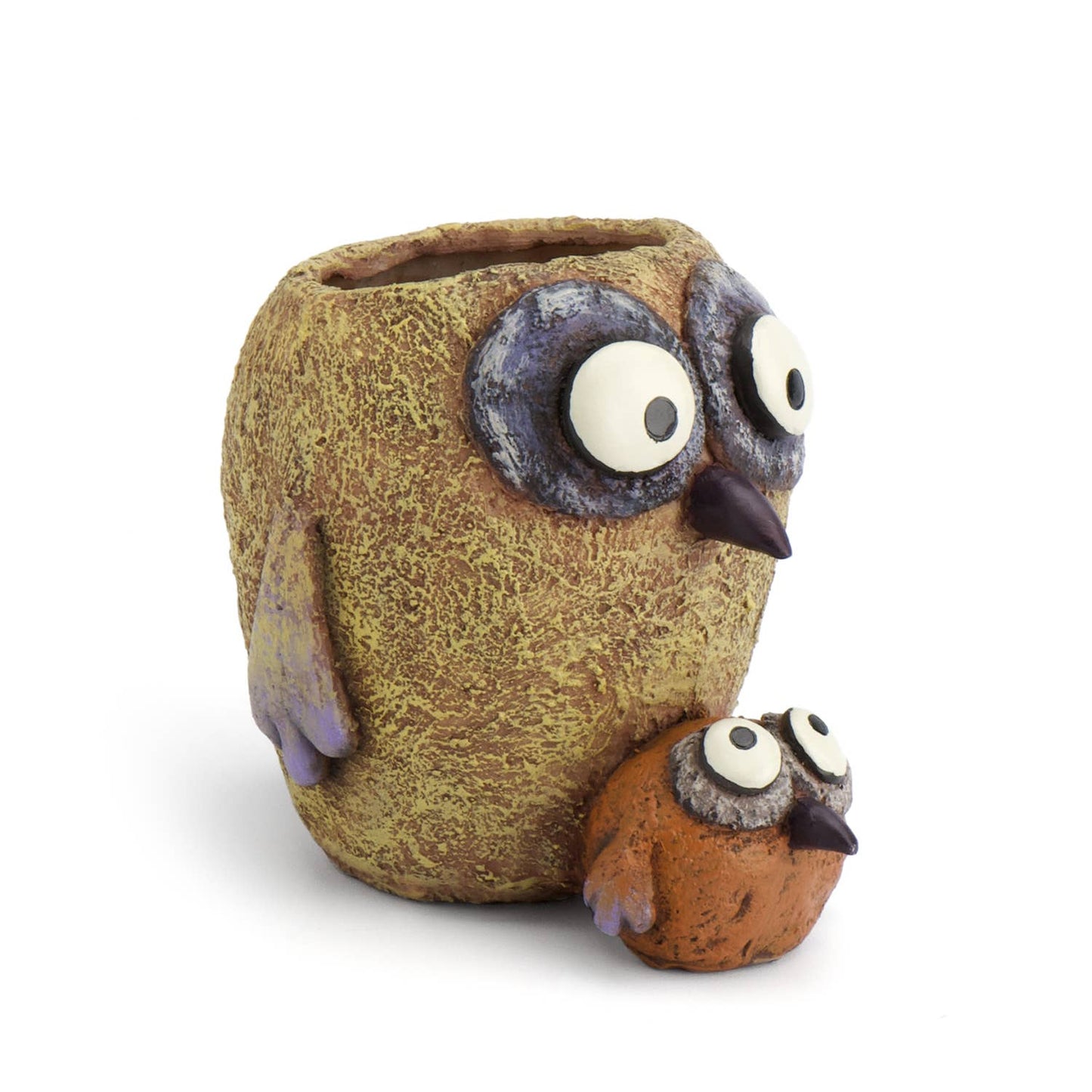 Sissy & Bab Owl Bird Blobhouse Planter