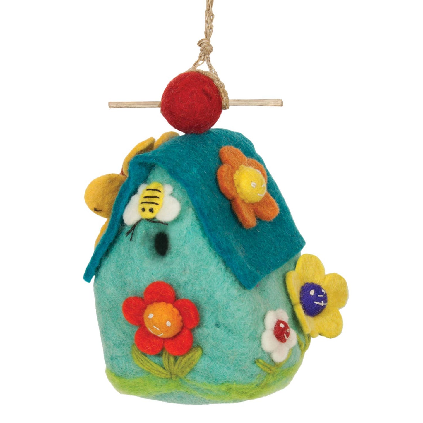 Flower House Birdhouse