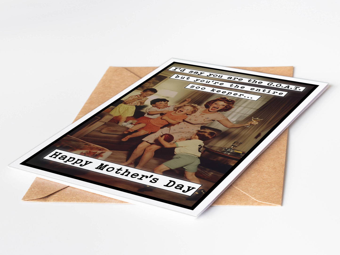 Funny Mothers Day Cards w/Display Stand | Mothers Day Gifts
