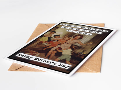 Funny Mothers Day Cards w/Display Stand | Mothers Day Gifts