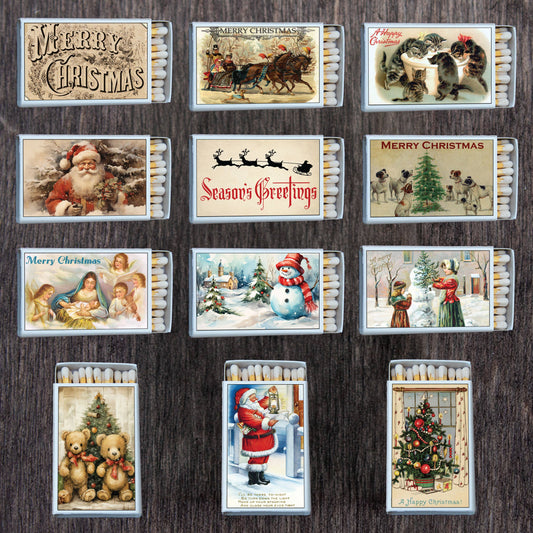 Matches • Christmas Set • Home Decor for Candles and Incense