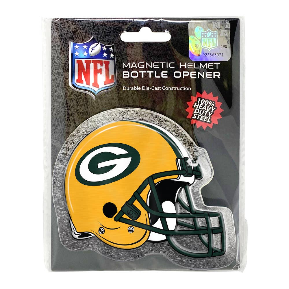 Green Bay Packers  Helmet Bottle Opener