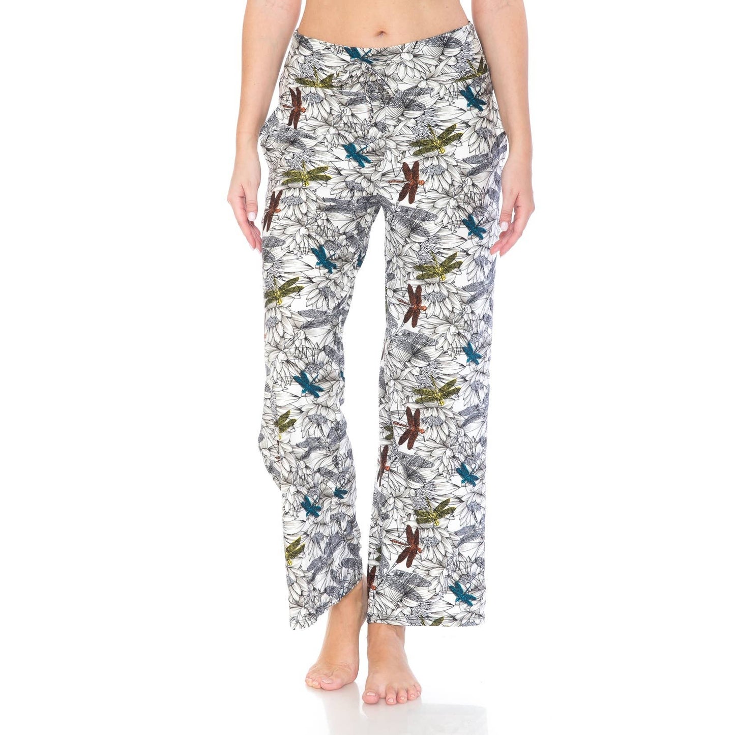 Buttery Soft Print Pajama Pants with Drawstring