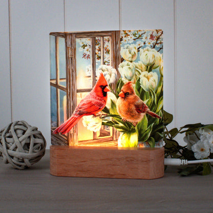 Sweet Cardinals LED Nightlight