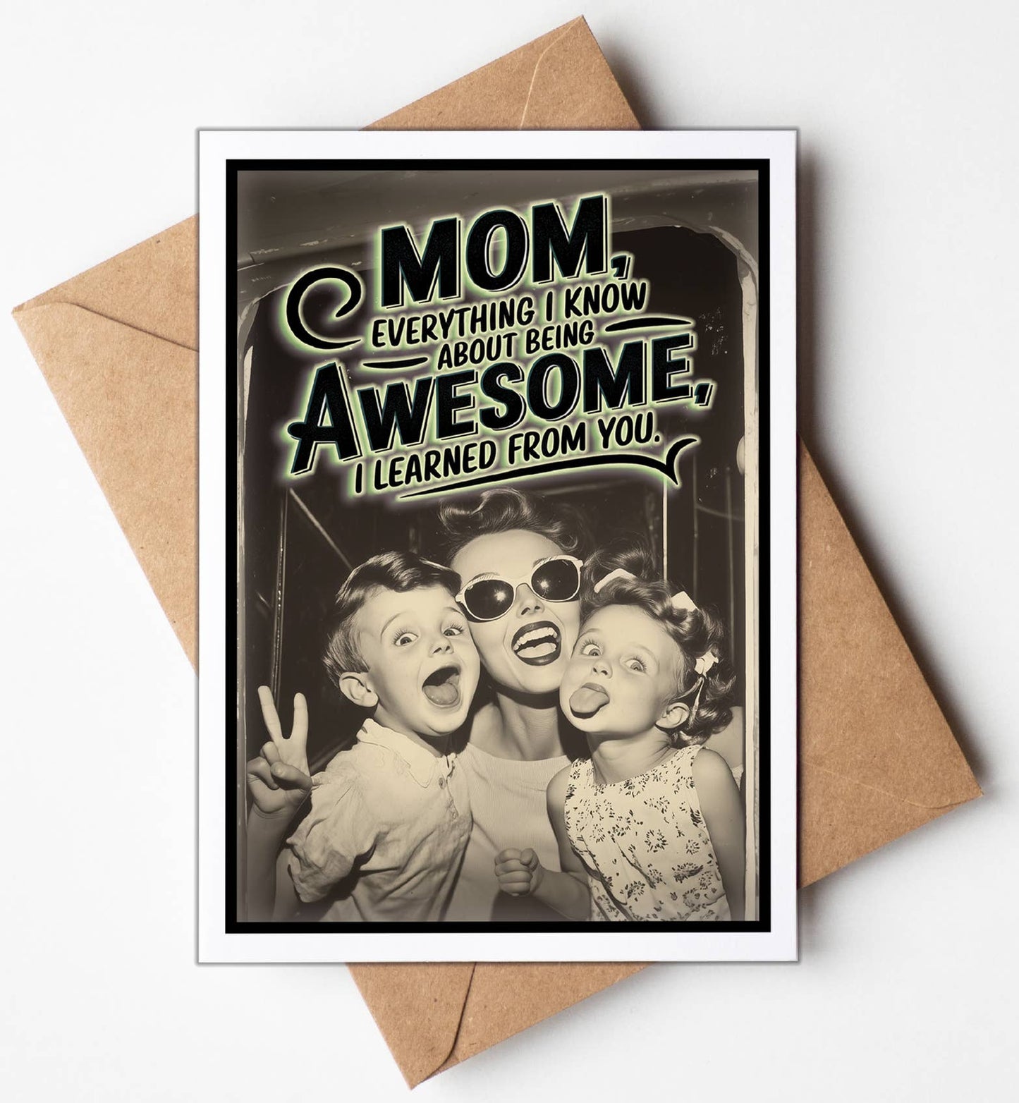 Funny Mothers Day Cards + Display Stand | Mothers Day Gifts