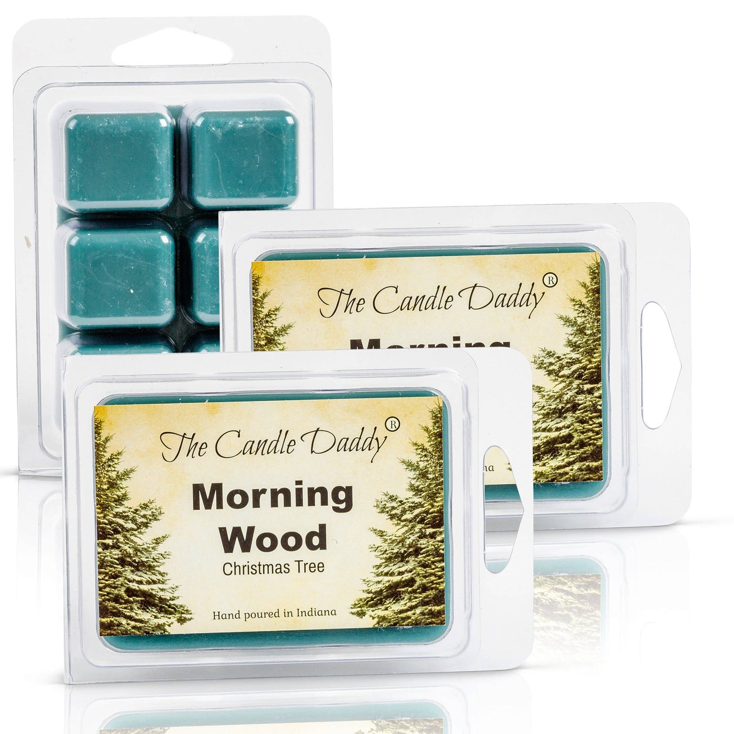 Morning Wood - Funny Christmas Tree Scented - Blue Spruce