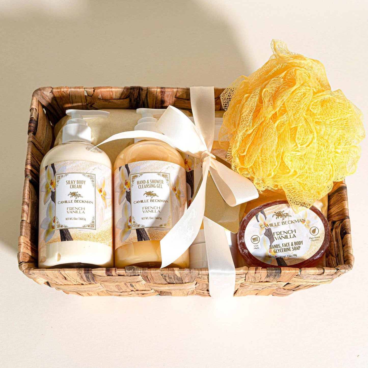 French Vanilla Essentials Gift Basket