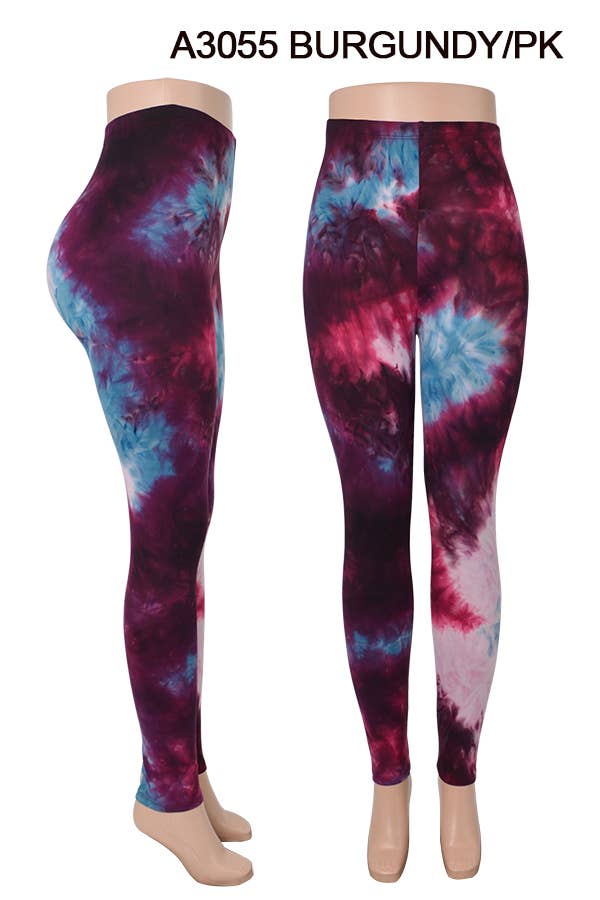 A3055 YOGA SPORTS LEGGINGS MILK SILK MIXED SIZES 12PCS/PACK