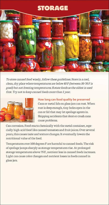 Canning & Preserving Quick Guide