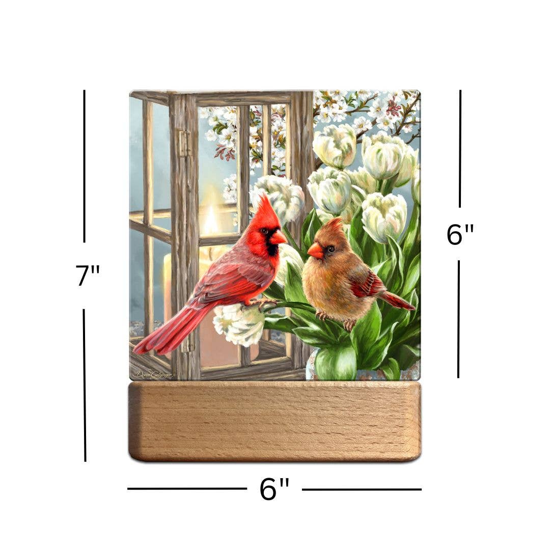 Sweet Cardinals LED Nightlight