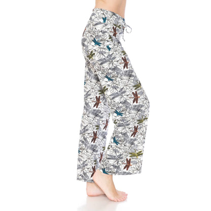 Buttery Soft Print Pajama Pants with Drawstring