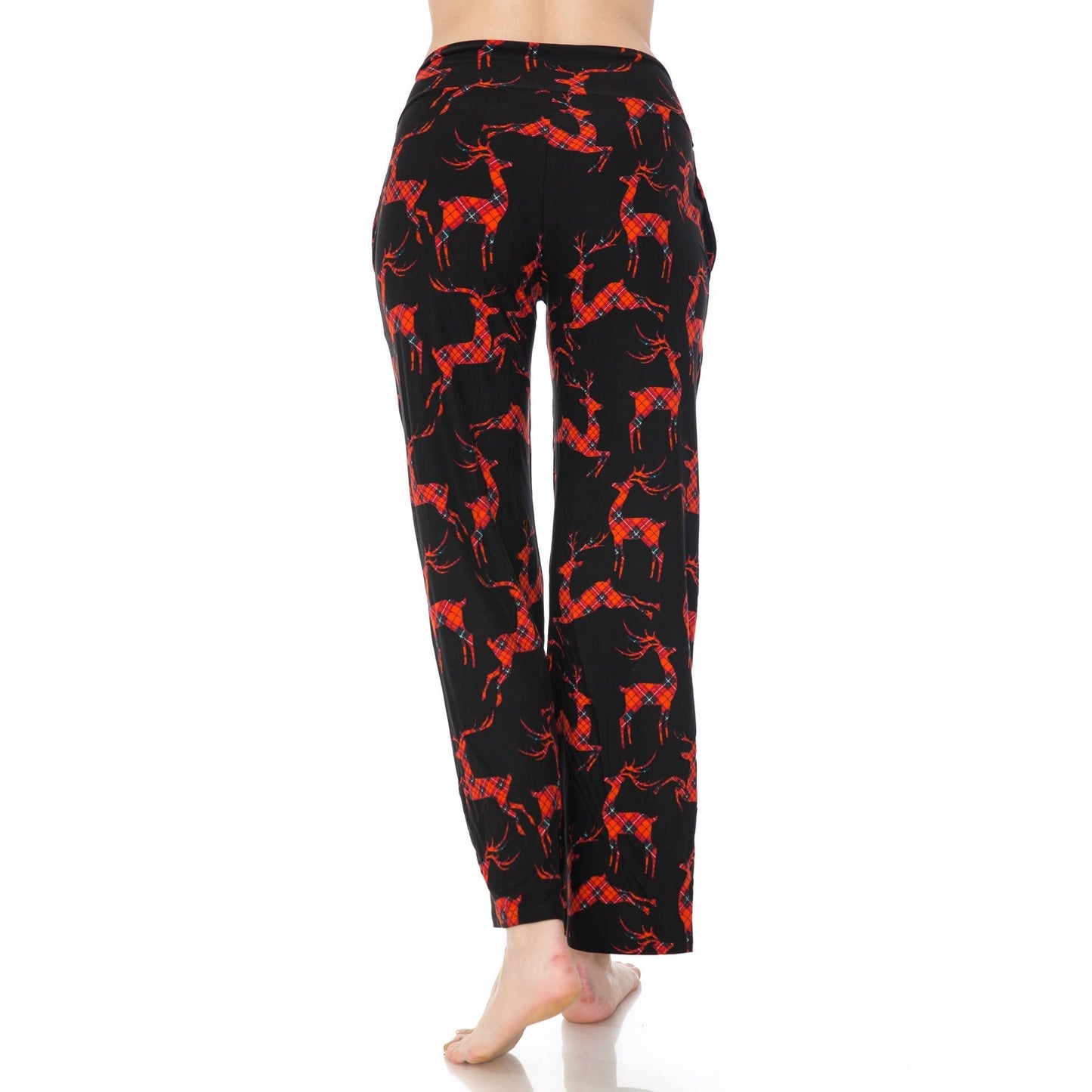 Buttery Soft Print Pajama Pants with Drawstring