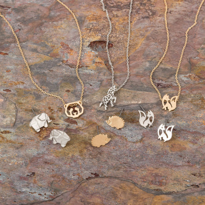 Sale - Stud Buds Hedgehog Earrings