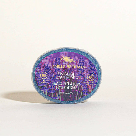 English Lavender Glycerine Soap for hands, face & body