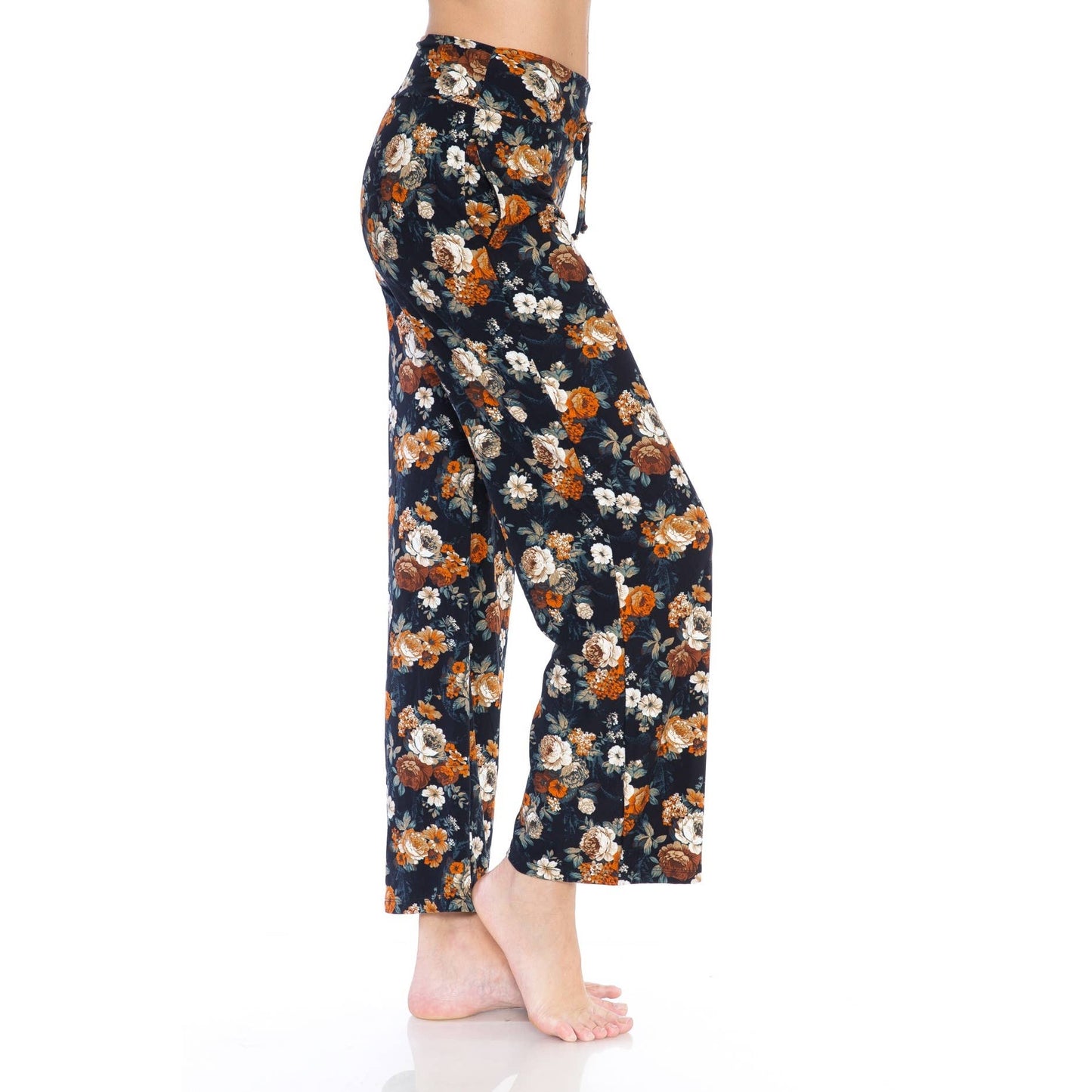Buttery Soft Print Pajama Pants with Drawstring