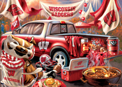 Wisconsin Badgers - Gameday 1000 Piece Puzzle