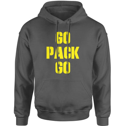 Go Pack Go Green Bay Adult Hoodie Sweatshirt